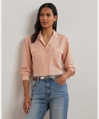 LAUREN RALPH LAUREN/リラックス フィット クレープ シャツ/508085282