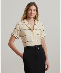 LAUREN RALPH LAUREN/ストライプド ショートスリーブ キャンプ シャツ/508085286