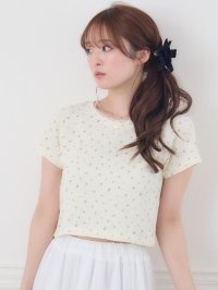 Emsexcite/エムズエキサイト ems excite 小花柄ワッフルTEE/508089922