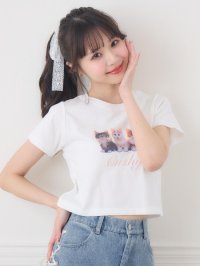 Emsexcite/エムズエキサイト ems excite catプリントTEE/508089923