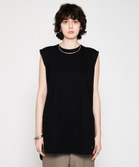cloenc/クロエンス cloenc 【コットンブレンド】ノースリーブロングTシャツ/508090548