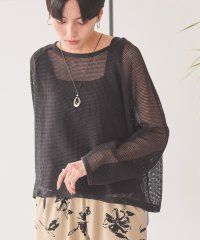 AMERICAN HOLIC/アメリカンホリック AMERICAN HOLIC メッシュ長袖Tシャツ/508090818
