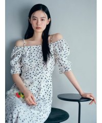 FRAY I.D/フルーツプリント2wayオフショルワンピース/508090959