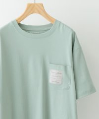 ITEMS URBAN RESEARCH/Fine Cotton クルーネックポケットTシャツ/508091041