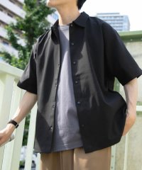 ITEMS URBAN RESEARCH/2wayストレッチスナップ半袖シャツ/508091045
