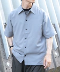 ITEMS URBAN RESEARCH/2wayストレッチスナップ半袖シャツ/508091045