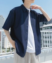 ITEMS URBAN RESEARCH/2wayストレッチスナップ半袖シャツ/508091045
