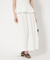 UNITED ARROWS/シャーリングジャガード フレアスカート/508091126