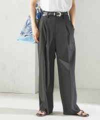 SHIPS WOMEN/〈手洗い可能〉2タック ワイド パンツ（ブラック）/508091151