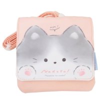 cinemacollection/シネマコレクション cinemacollection クリップポケット ショルダー付きマルチポッケ なでて ねこ クーリア クリップポーチ キッズポーチ 女の子/508091318