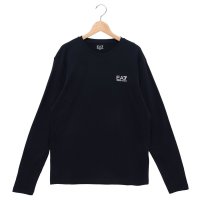 EA7 EMPORIO ARMANI/イーエーセブン エンポリオ アルマーニ EA7 EMPORIO ARMANI エンポリオアルマーニ Tシャツ カットソー ロンT 長袖Tシャツ ネイビー メンズ/508091472