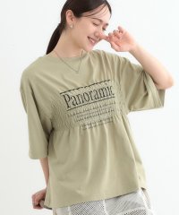 SHOO・LA・RUE Cutie Blonde/キューティーブロンド Cutie Blonde 胸シャーリング ロゴTシャツ/508092103