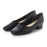 jupery/ジュペリー jupery スクエアトゥVカット3cmヒールパンプス/508092352
