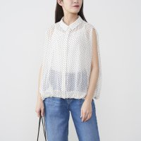 Doubleface Tokyo/ダブルフェーストーキョー Doubleface Tokyo 裾ゴムギャザーバルーンブラウス/508092423