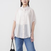Doubleface Tokyo/ダブルフェーストーキョー Doubleface Tokyo バックギャザーフリルネックブラウス/508092424