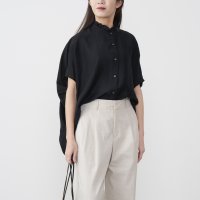 Doubleface Tokyo/ダブルフェーストーキョー Doubleface Tokyo バックギャザーフリルネックブラウス/508092424