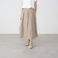Doubleface Tokyo/ダブルフェーストーキョー Doubleface Tokyo ストライプタックフレアスカート/508092427