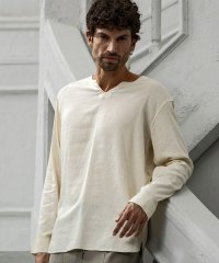 Carpe diem/カルペディエム C DIEM キーネックロングスリーブTシャツ 長袖Tシャツ (通気性 / 速乾性)/508092455