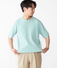SHIPS MEN/SHIPS:〈手洗い可能〉リネン バスケット ニット Tシャツ/508092523
