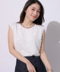 Apuweiser-riche/フレンチスリーブふわもこトップス/508092539