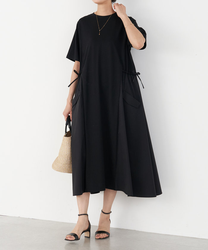 BEADSLEY ビアズリー チュチュ切替 Aライン トップス 黒 ビアズリー BEARDSLEY Tブラウス （black） - ファッション通販