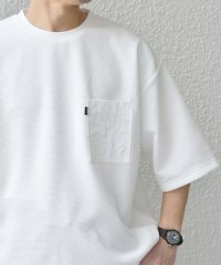 SHIPS any MEN/【WEB限定】SHIPS any:〈吸水速乾〉リップル ナイロン ポケット Tシャツ◇/508092595