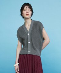 ICHIE/ホールガーメント片畦ニットベスト/508092962