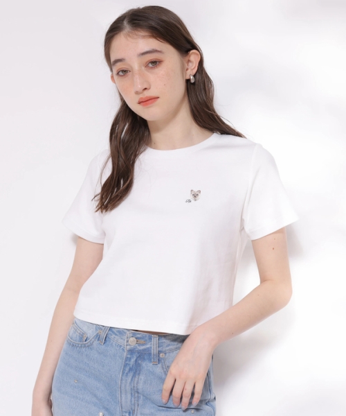新品Rirandtureリランドチュール）チュールティアードカットソー Tシャツ 新品Rirandtureリランドチュール）チュールティアードカットソー