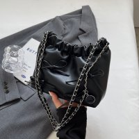 maison de LATIR/メゾンドラティール maison de LATIR リボン付きフェイクレザーバッグ/508093286