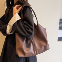 maison de LATIR/メゾンドラティール maison de LATIR 柔らかいフェイクレザーのトートバッグ/508093288