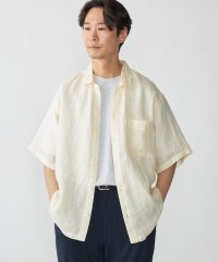 SHIPS: リネン パナマ ウィークエンド ショートスリーブ シャツ