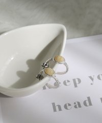 colleca la/コレカラ colleca la ストーンモチーフフープピアス/508093500