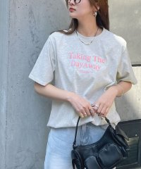 futier land/フューティアランド Futier Land コットン100％配色ロゴプリントTシャツ/508093566