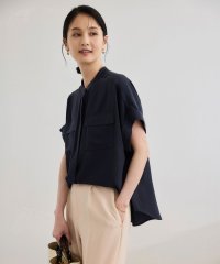 ROPE'/バックサテンフラップブラウス【セットアップ対応】/洗える/508093622
