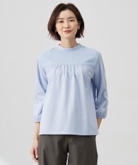 J.PRESS LADIES/【洗える】プレーティングジャージー モックネックカットソー/508094060