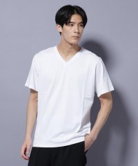 WEB限定/Anti Soaked(R) 汗染み防止 Vネック レギュラーシルエットTシャツ