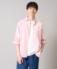 a.v.v (MEN)/【累計1.3万枚販売/接触冷感/イージーケア】リネン混7分袖シャツ【洗える/ストレッチ/速乾】/507855493