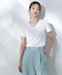 NANO universe/Anti Soaked(R) 汗染み防止VネックTシャツ/507960105
