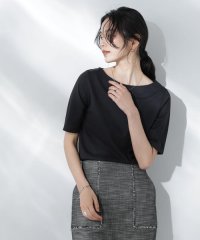 NANO universe/Anti Soaked(R) 汗染み防止ボートネックTシャツ/507960107