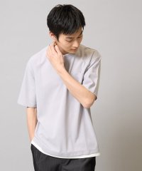 a.v.v (MEN)/【速乾/毛玉になりにくい】梨地フェイクレイヤードカットソー/508004942