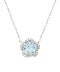 Samantha Tiara/「オンライン限定」K10WG カラフルフラワー ネックレス/508090784