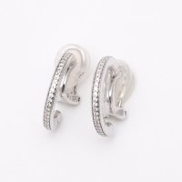 AGATHA PARIS/アガタ パリ AGATHA PARIS 19AW、C、45th、クリップイヤリング、フープ、CZ/508093439