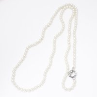 AGATHA PARIS/アガタ パリ AGATHA PARIS ロングネックレス、パール/508093461