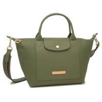 Longchamp/ロンシャン LONGCHAMP ハンドバッグ ショルダーバッグ プリアージュ エクストラ Sサイズ グリーン レディース LONGCHAMP L1512 HFZ/508093769