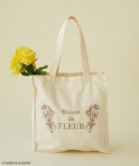 Maison de FLEUR/メゾン ド フルール Maison de FLEUR 日比谷花壇コラボ キャンバススクエアトート/508094253