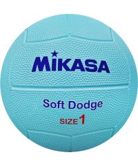 MIKASA/ミカサ MIKASA ミカサ MIKASA ソフトドッジボール1号 ブルー ジュニア 子ども 小学低学年用 ドッチボール レクリエーション 学校 体育 発泡ゴム/507834239