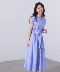 N Natural Beauty Basic/オープンカラーシャツワンピース/508043421