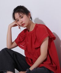 N Natural Beauty Basic/シアーフレアスリーブブラウス/508080373