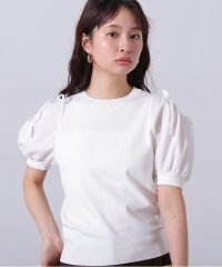 N Natural Beauty Basic/オープンショルダードッキングニット/508083571