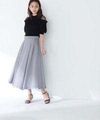 NATURAL BEAUTY BASIC/ベルテッドフレアスカート/508090841